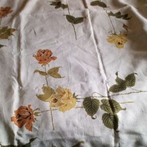Floral Patterned Fabric linen